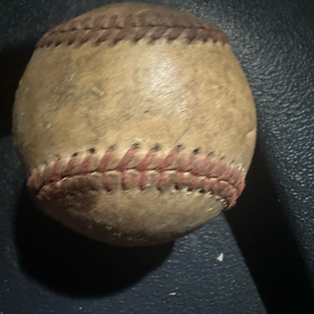 Baseball signed